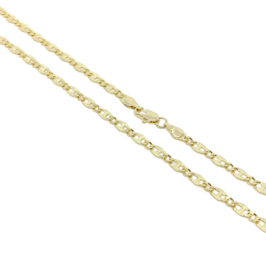 18k Gold Filled Detailed Chain Jewelry