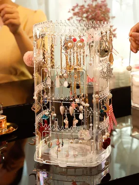 1pc Clear Jewelry Storage Rack