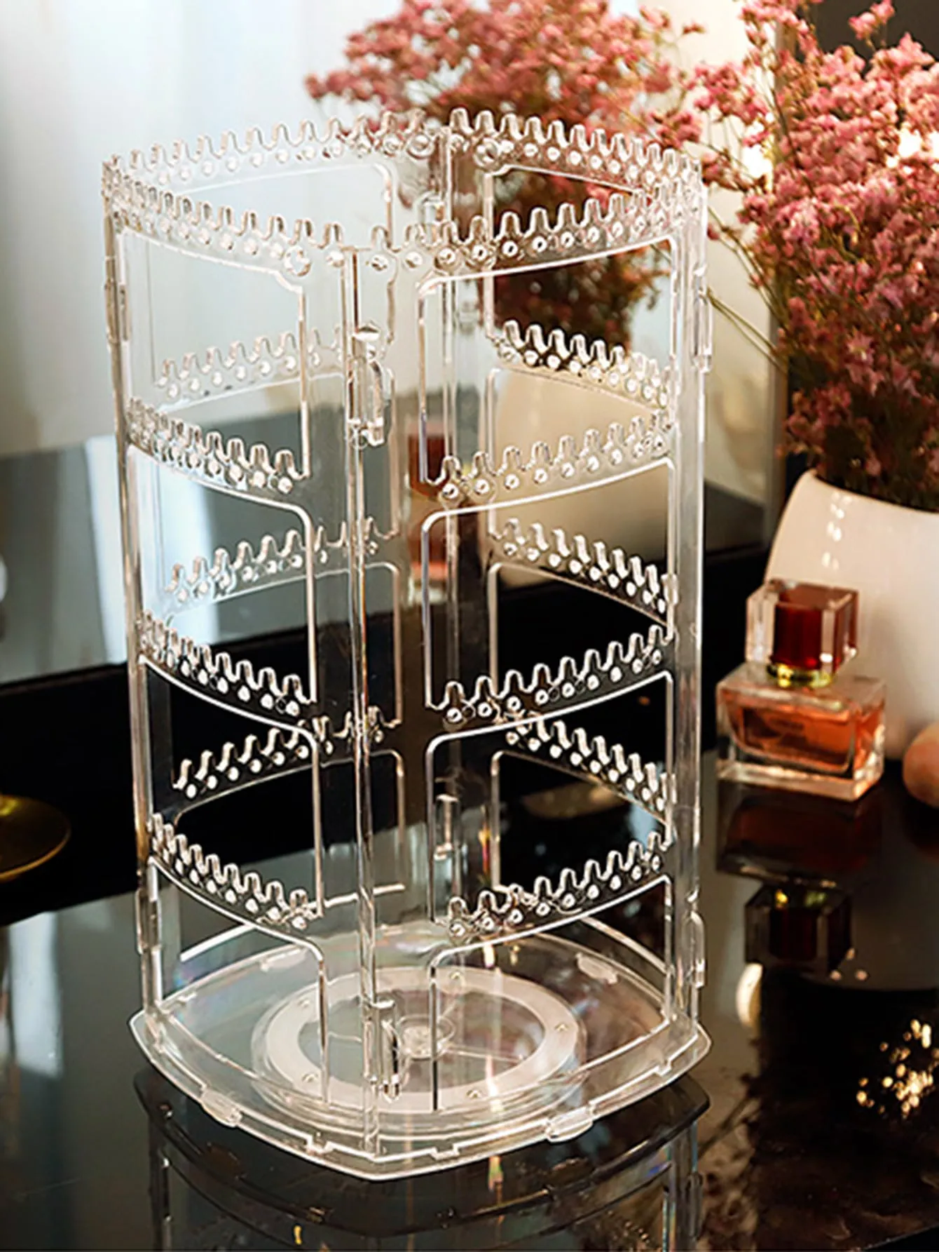 1pc Clear Jewelry Storage Rack