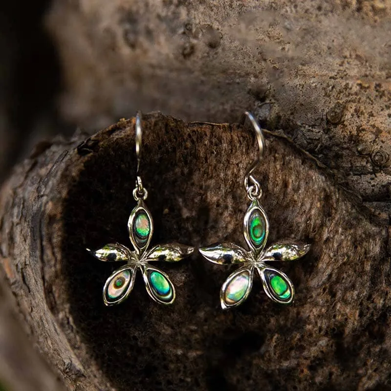 Abalone Jasmine Earrings