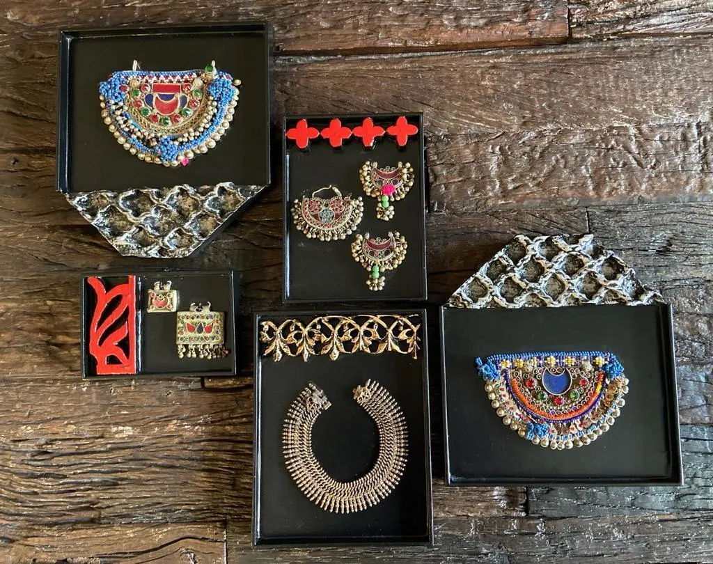 Abhushan 4- Antique framed jewelry