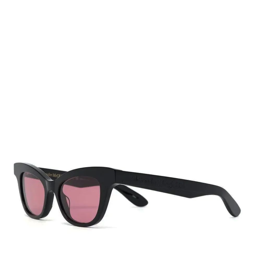 Black/Pink AMQ AM0381S Designer Sunglasses for Women