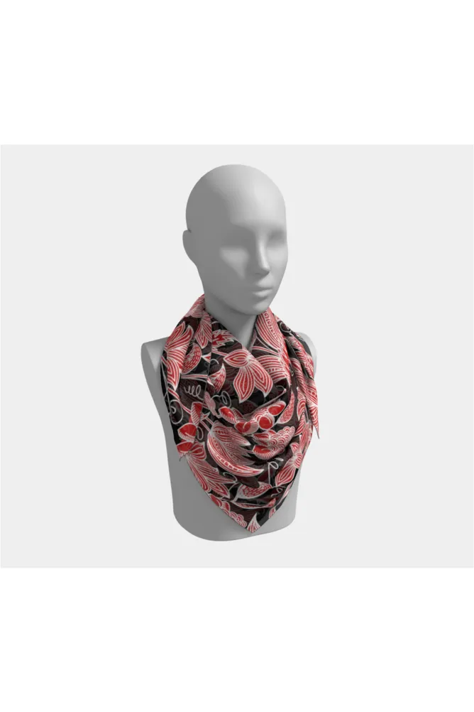 Aposematic Air Square Scarf