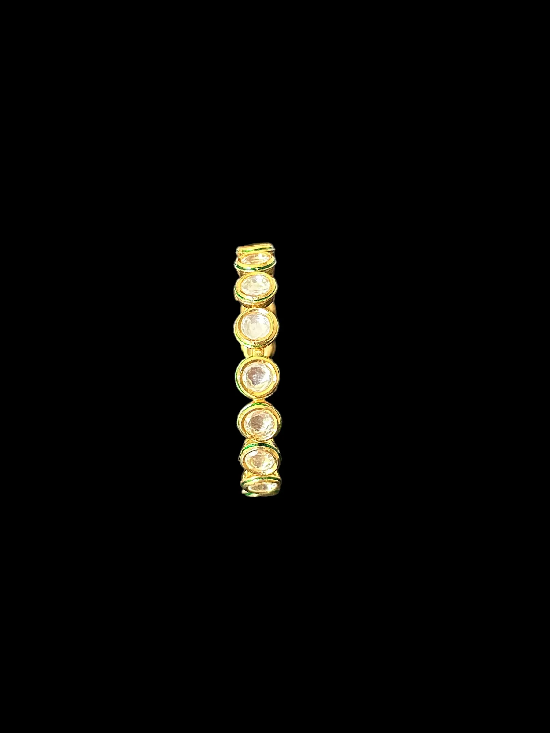 B183 single kundan bangle  (READY TO SHIP)