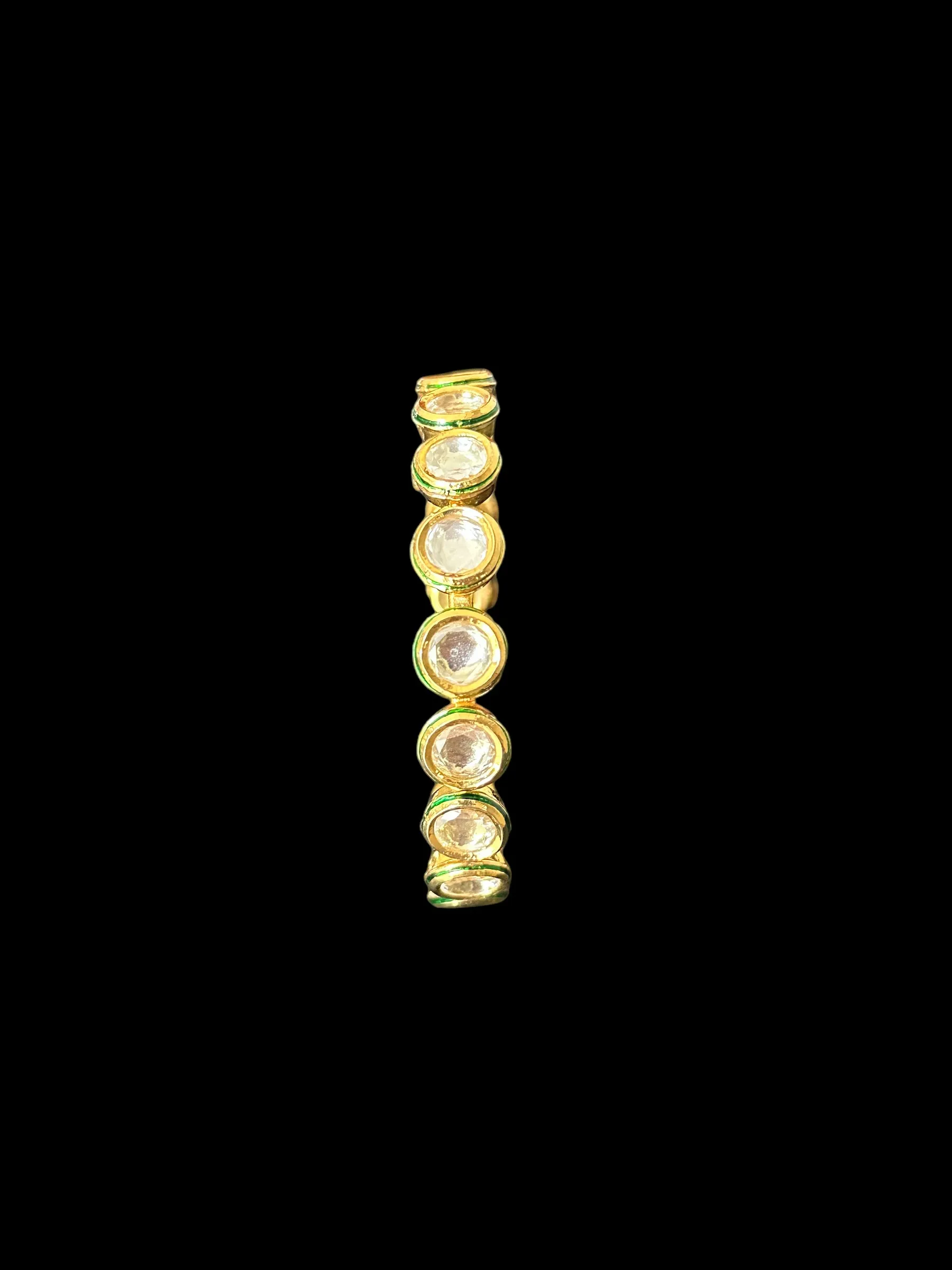 B183 single kundan bangle  (READY TO SHIP)