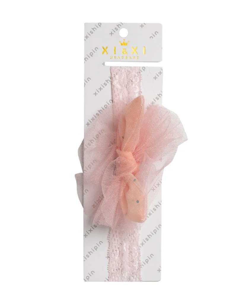 Baby Girl's Lace Headband - Bow Knot