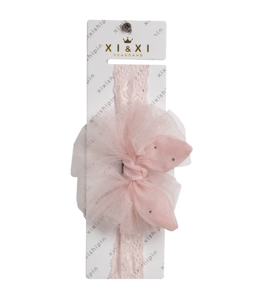 Baby Girl's Lace Headband - Bow Knot