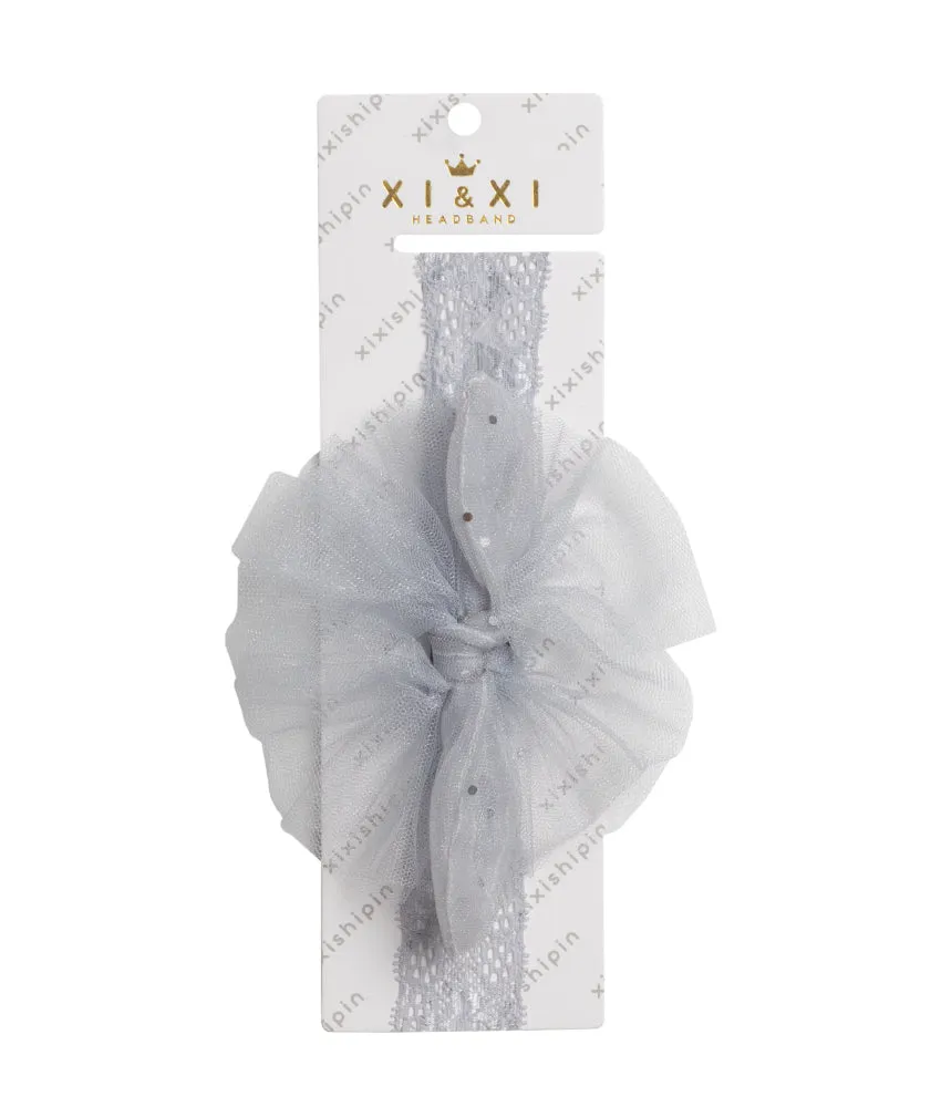 Baby Girl's Lace Headband - Bow Knot