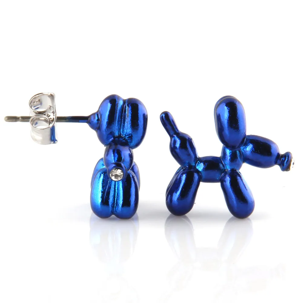 Balloon Dog Earrings