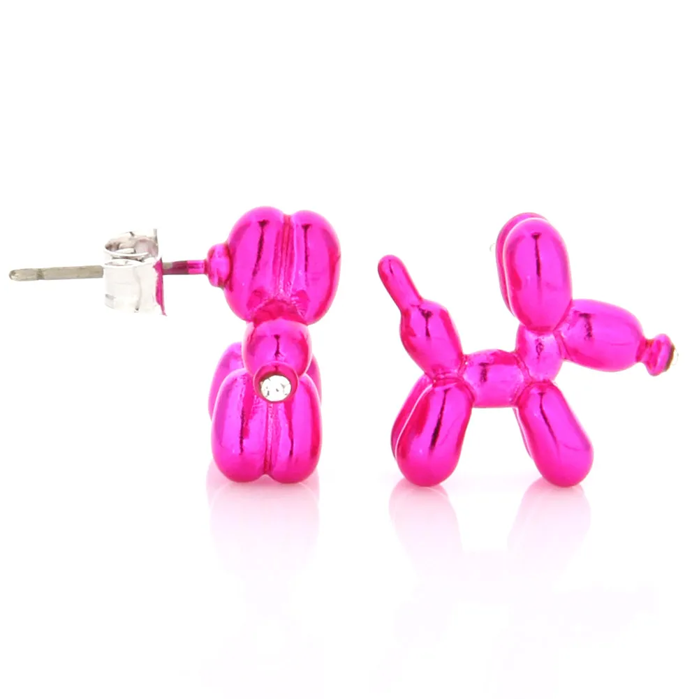 Balloon Dog Earrings