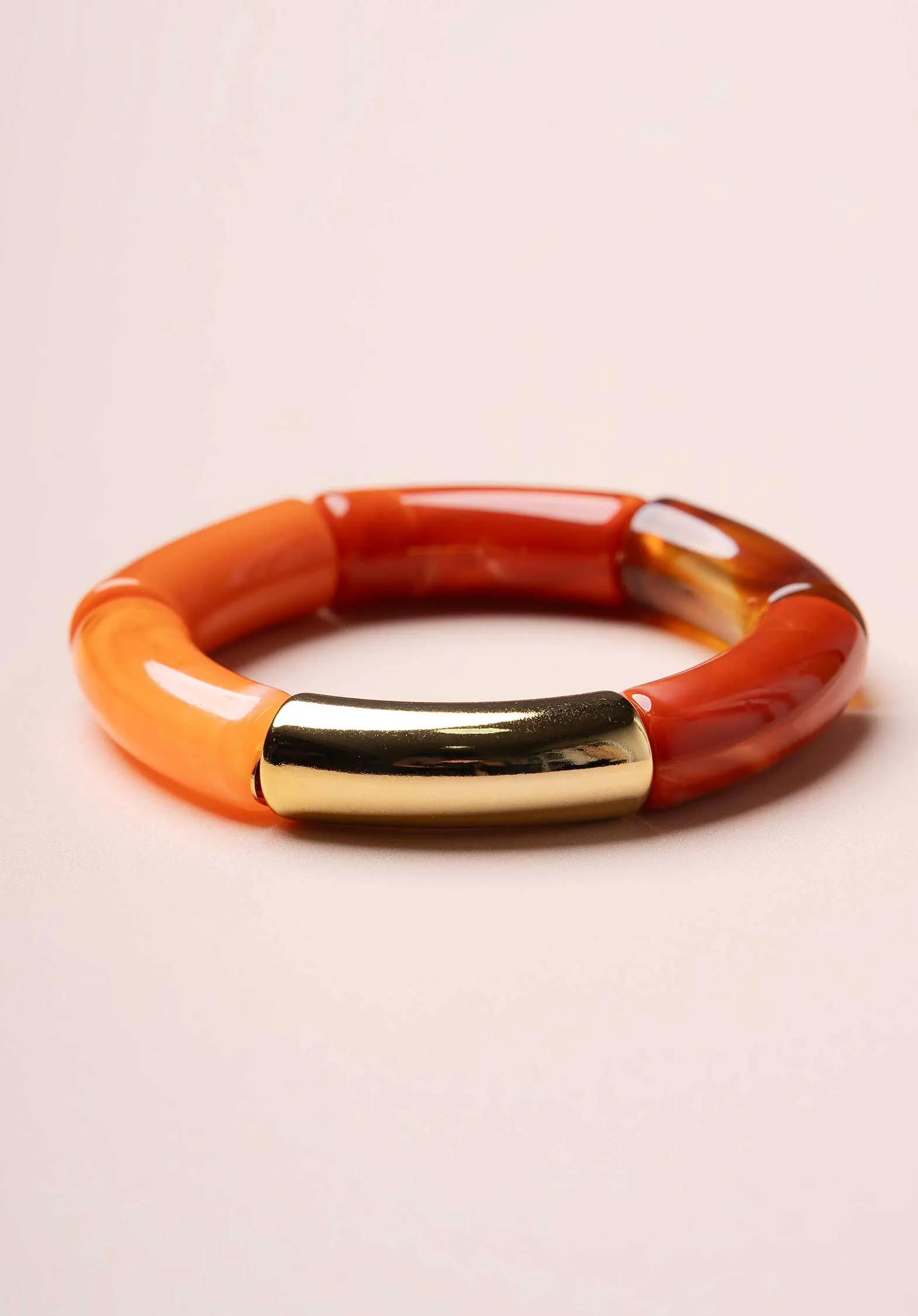 Bangle 23pabr01 Lithos Jonc Red-Gold