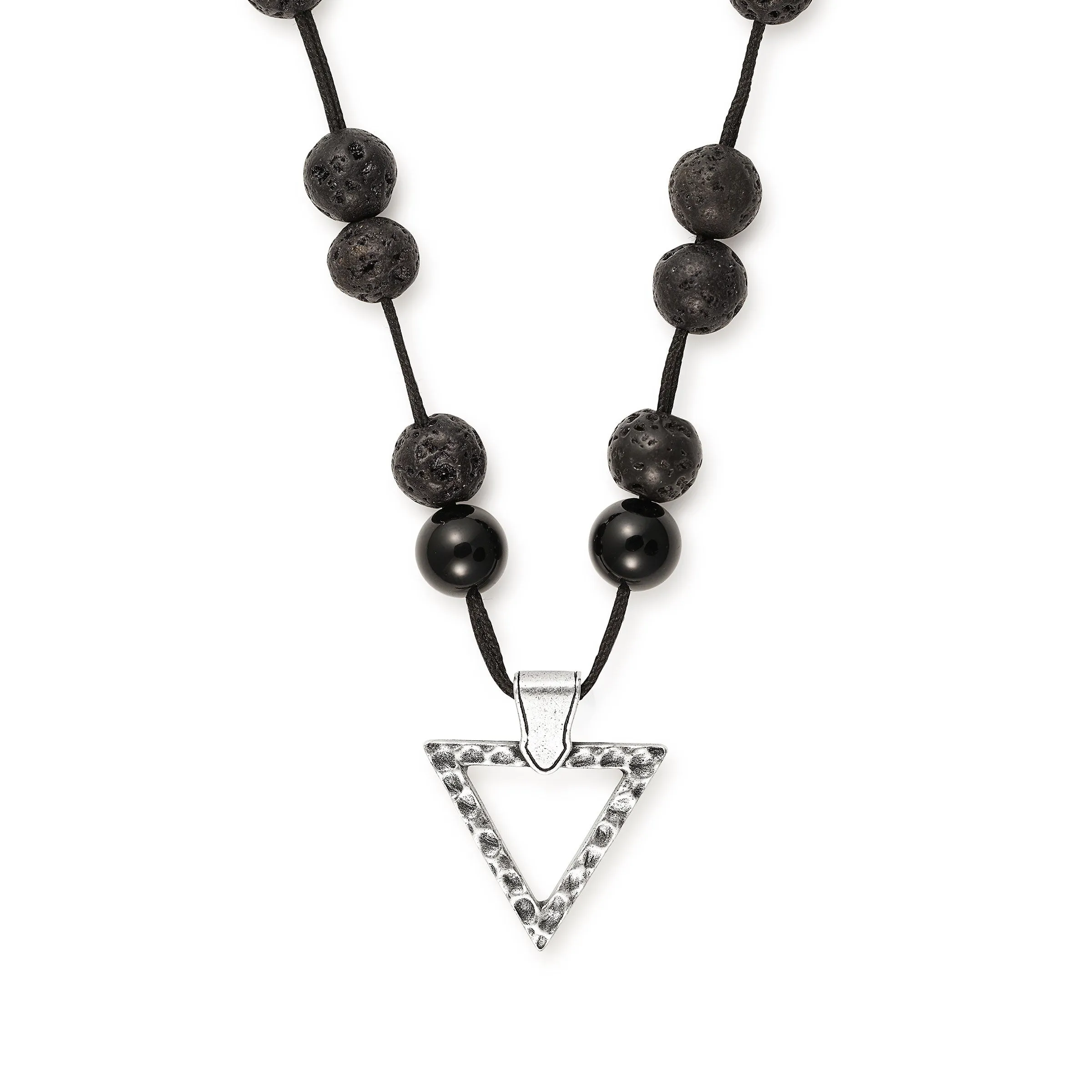 Beaded Triangle Necklace