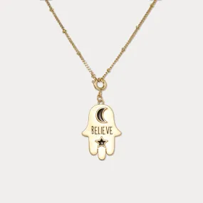 Believe khamsah Necklace