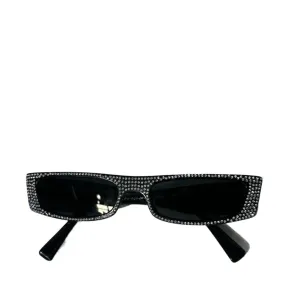 Black Bedazzled Sunglasses