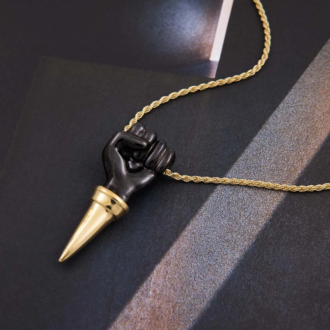 Black Love Necklace