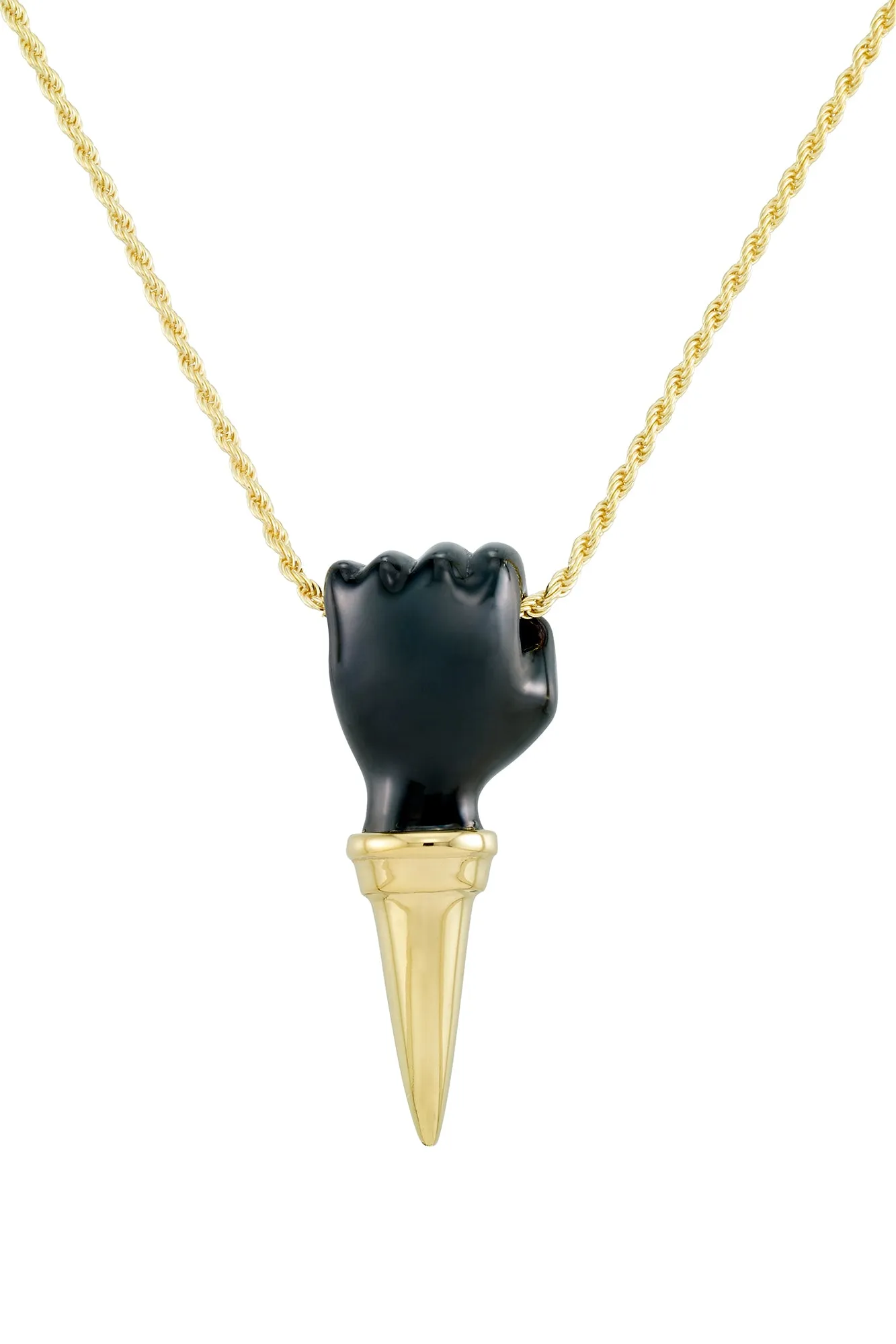 Black Love Necklace