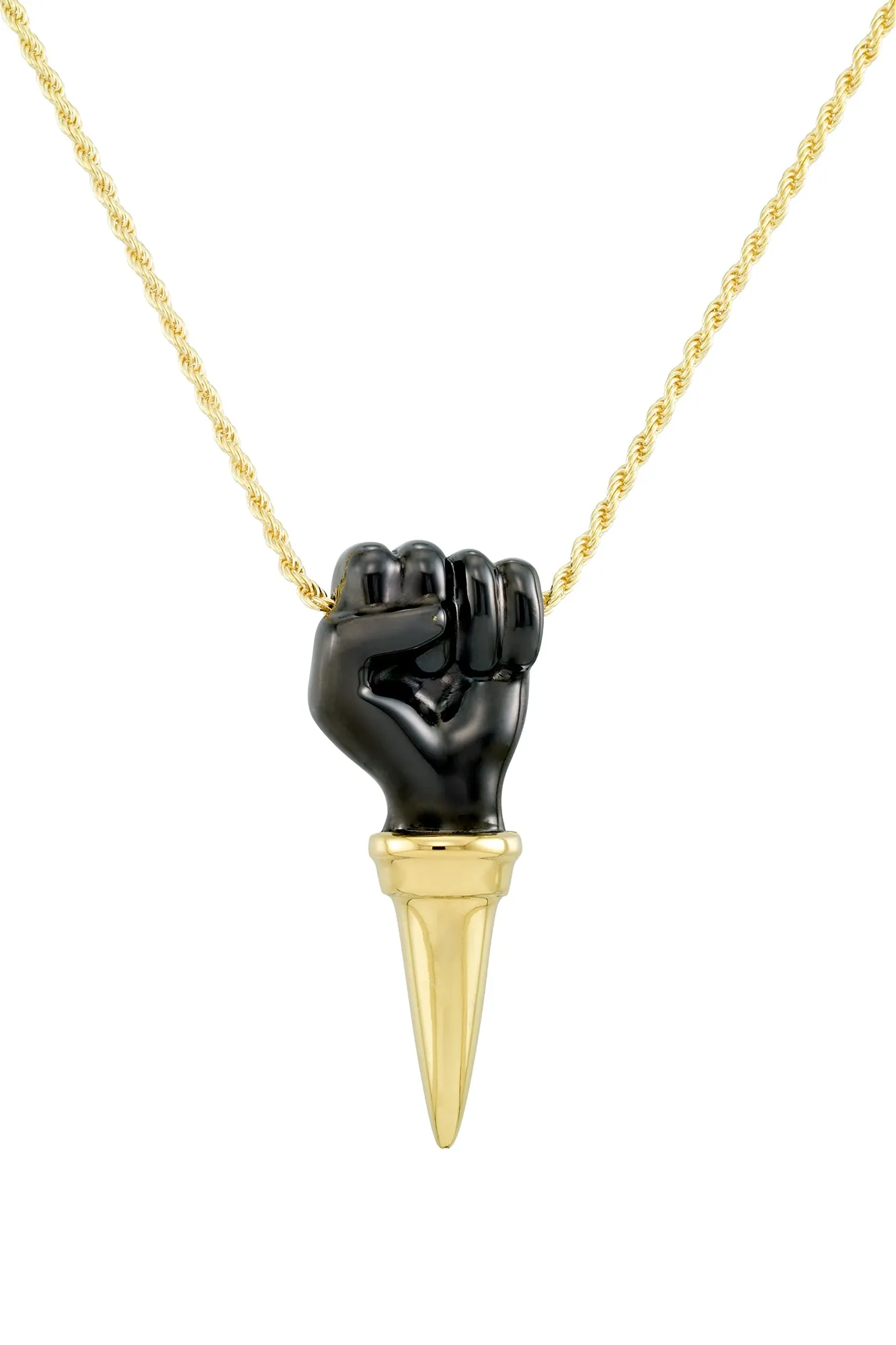 Black Love Necklace