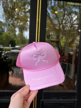 Bow Ribbon Trucker Hat