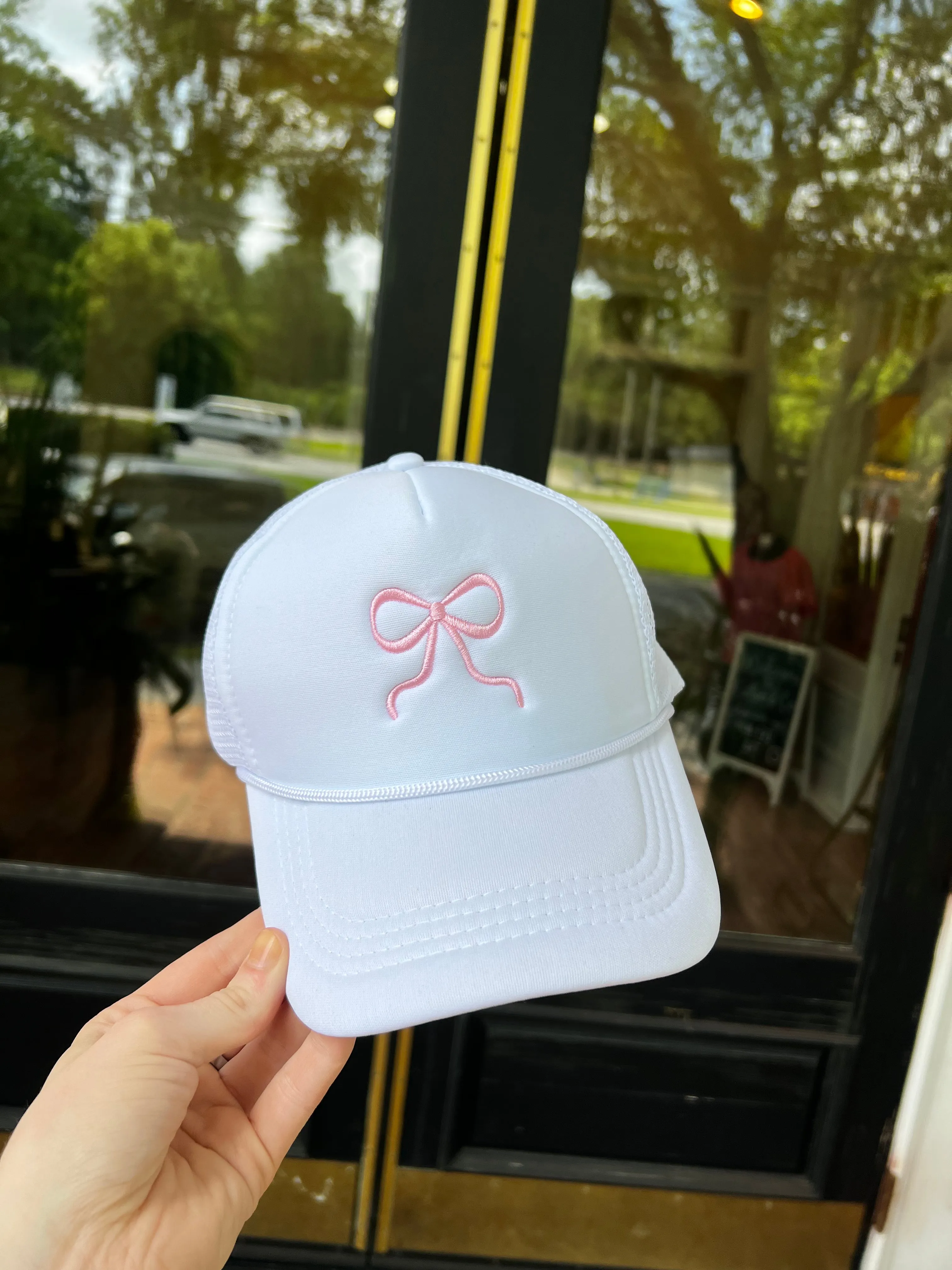 Bow Ribbon Trucker Hat