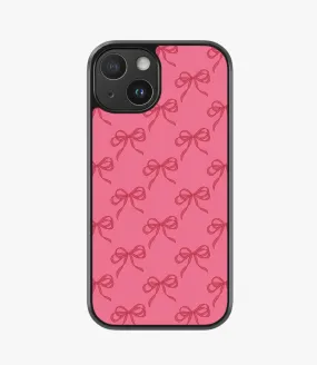 Bow Tie Pattern Hybrid Matte Case