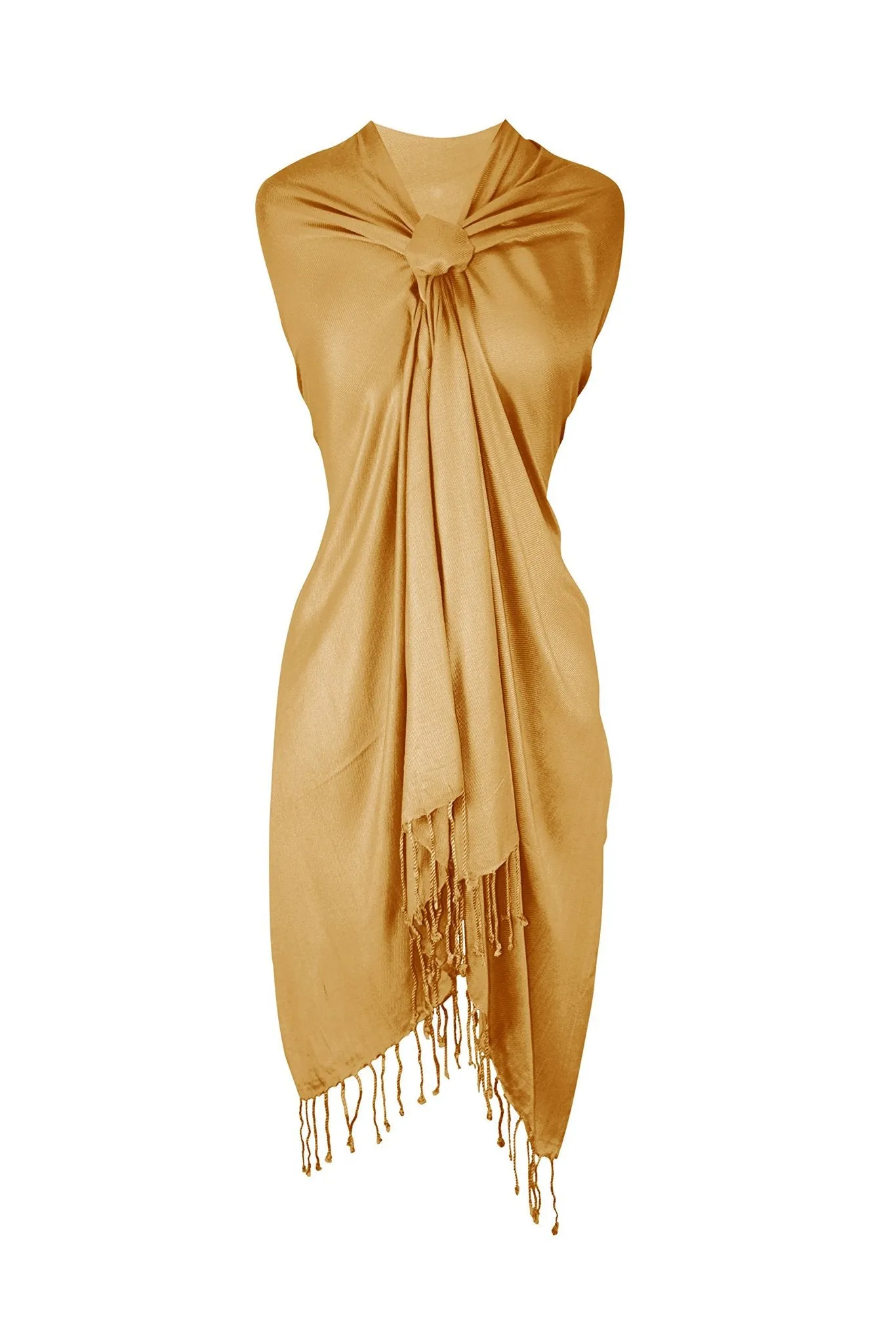 Brown Pashmina Shawl Wrap Scarf