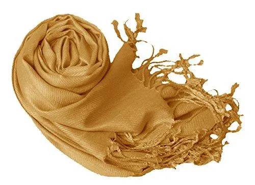 Brown Pashmina Shawl Wrap Scarf