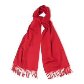 Cashmere Oyster Ripple Scarf