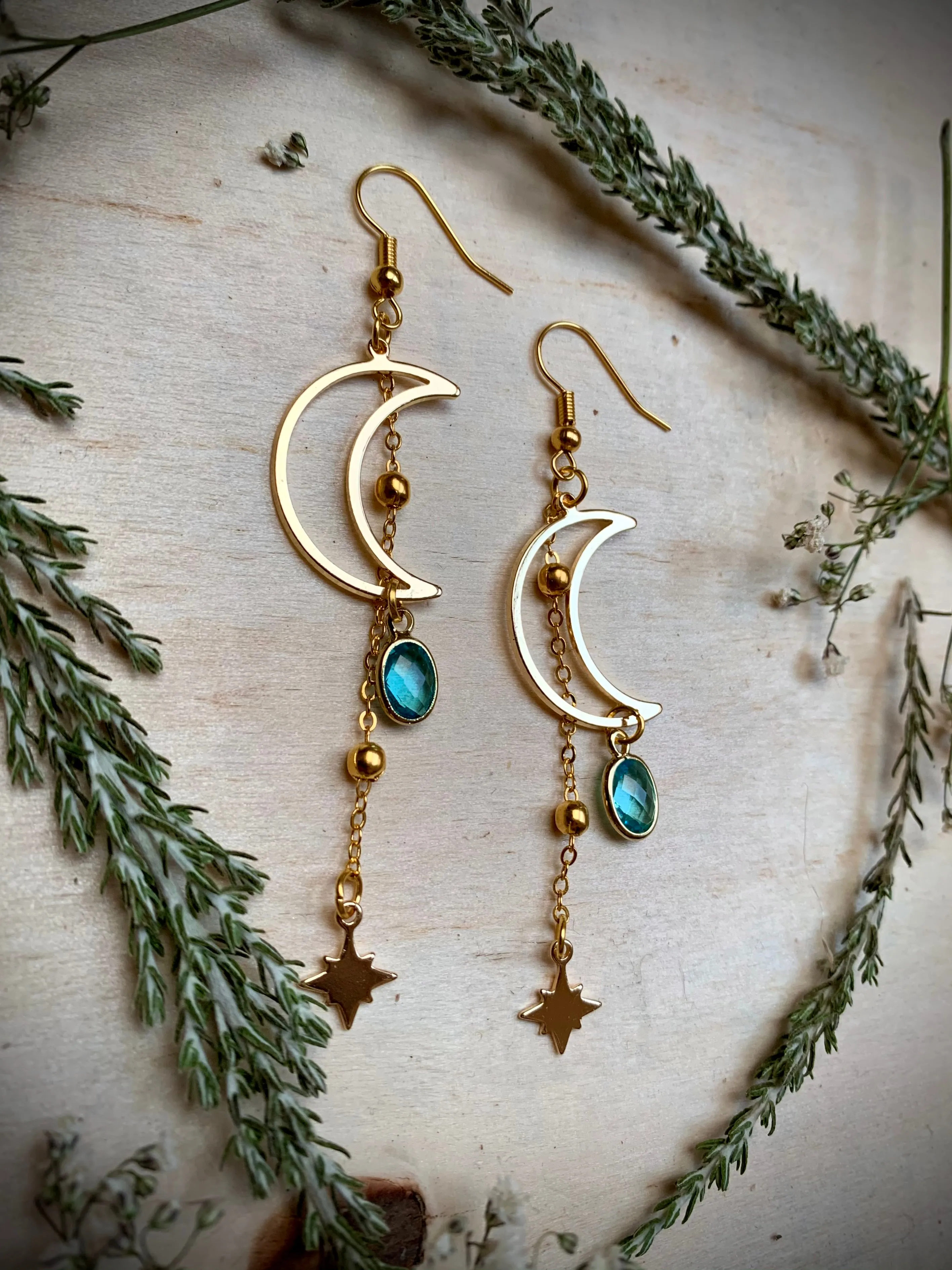 Celestial Blue Earrings