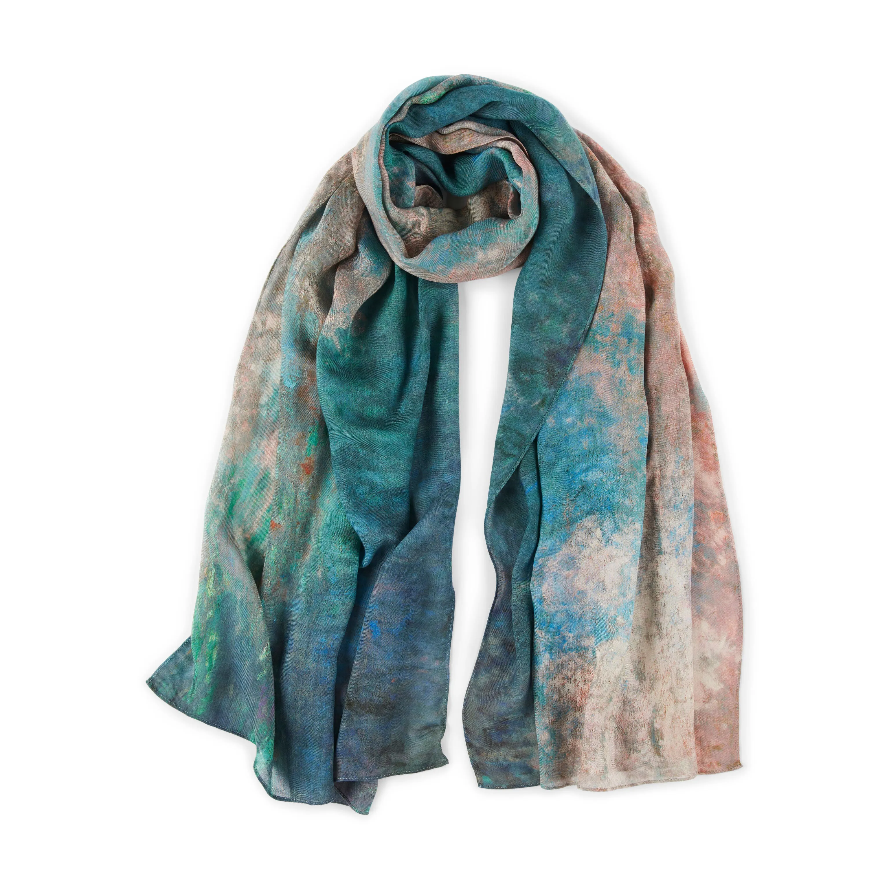 Claude Monet Water Lilies Scarf