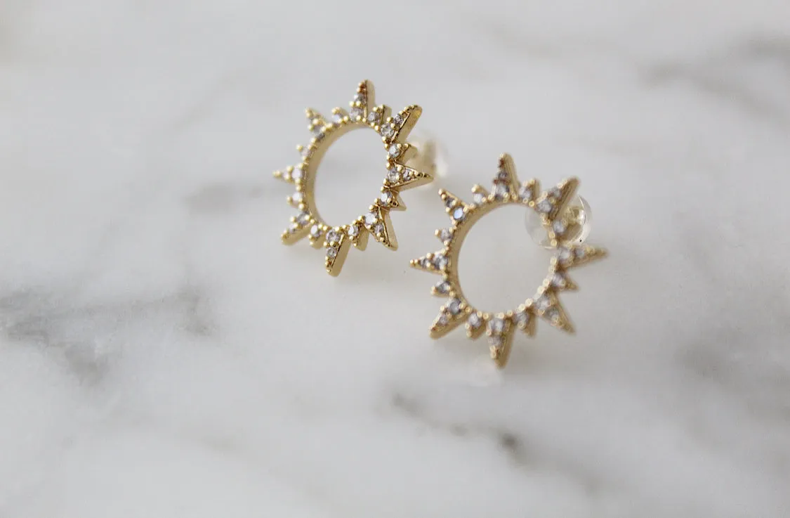 Crown Earrings