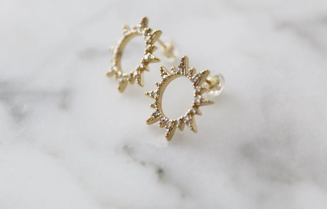 Crown Earrings