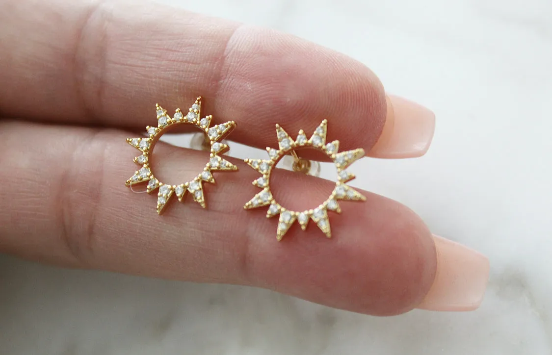 Crown Earrings