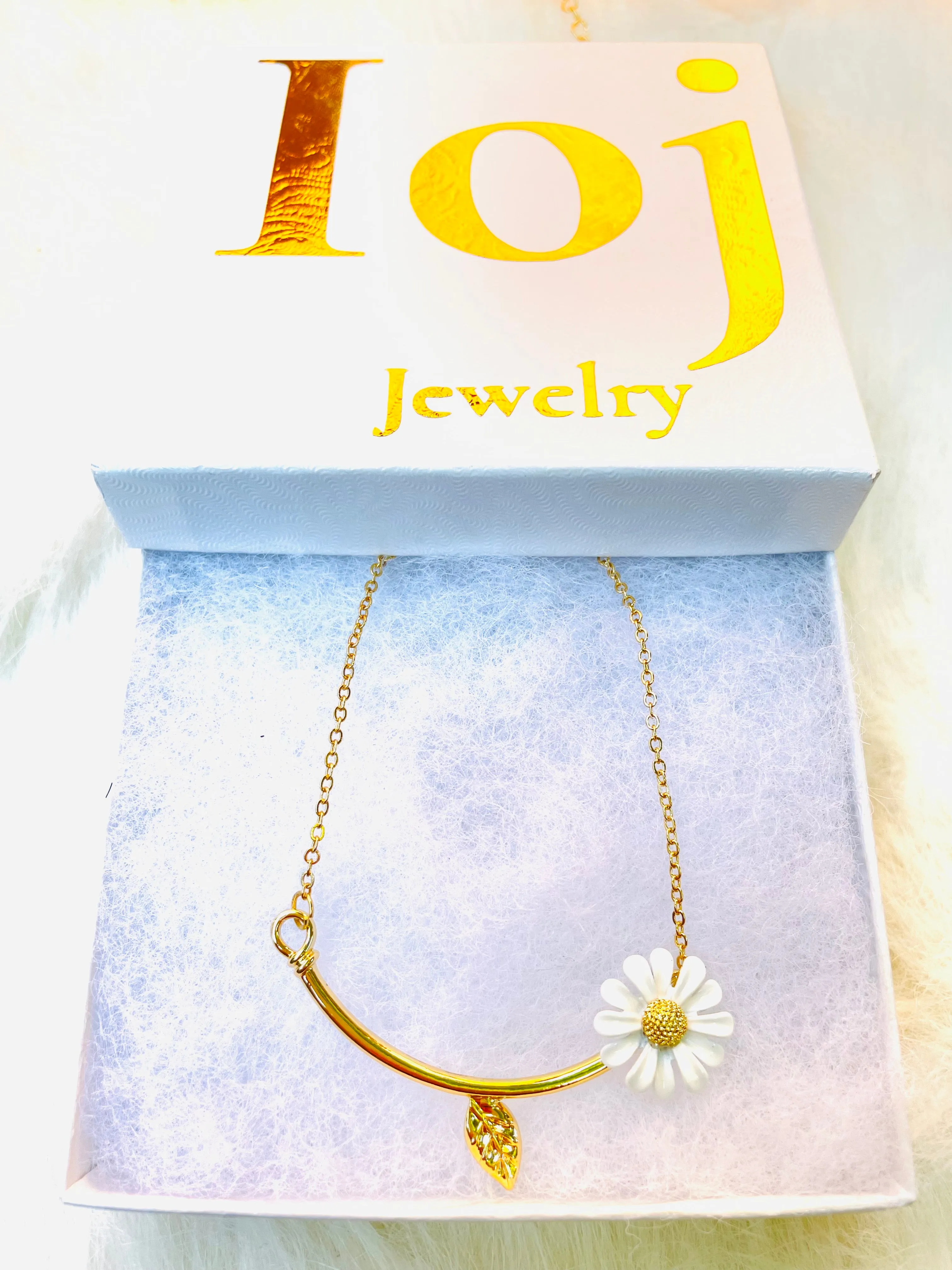 Daisy flowers necklaces,party,gift,jewelry,#020076DN