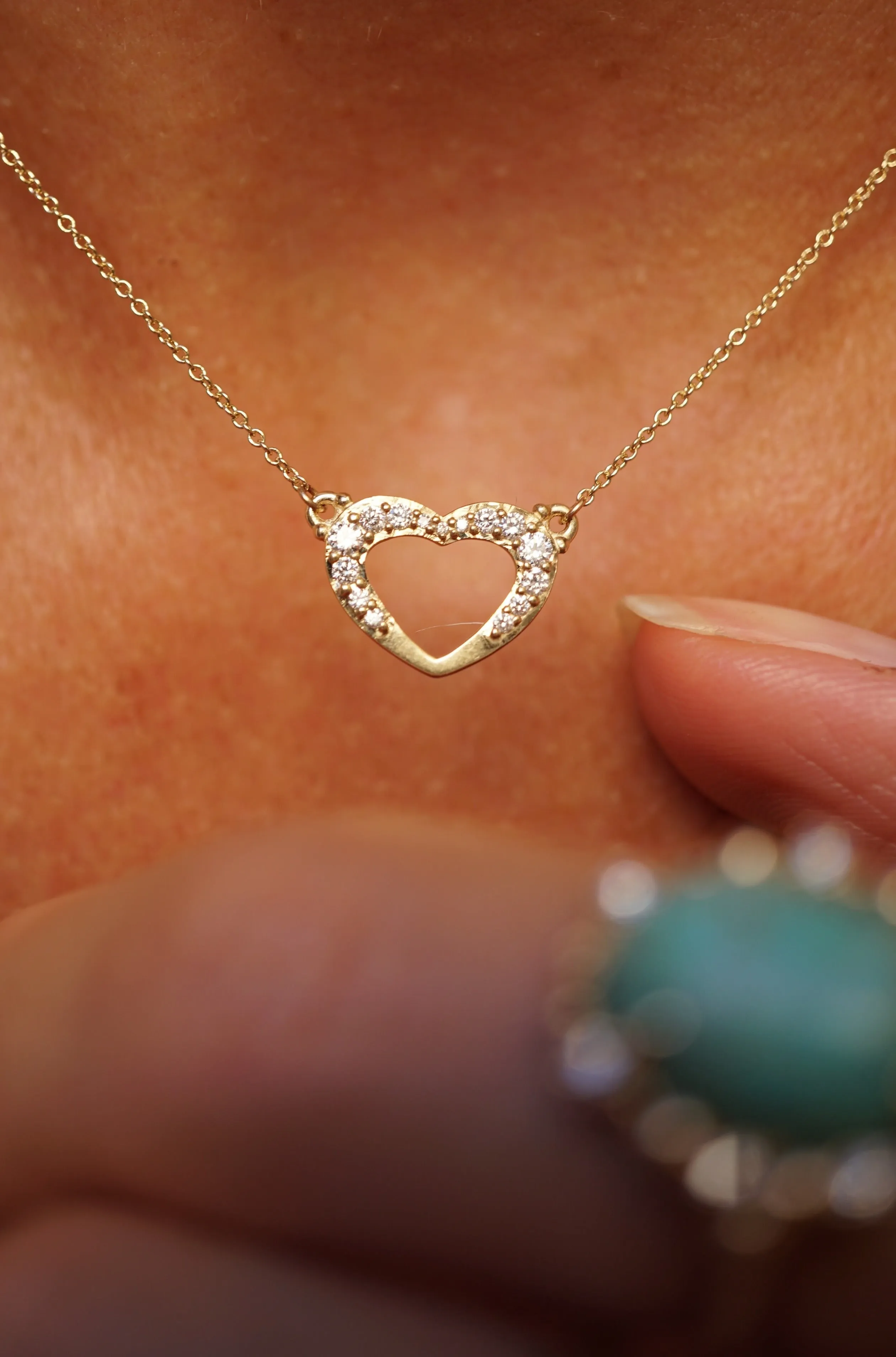 Diamond Heart Necklace