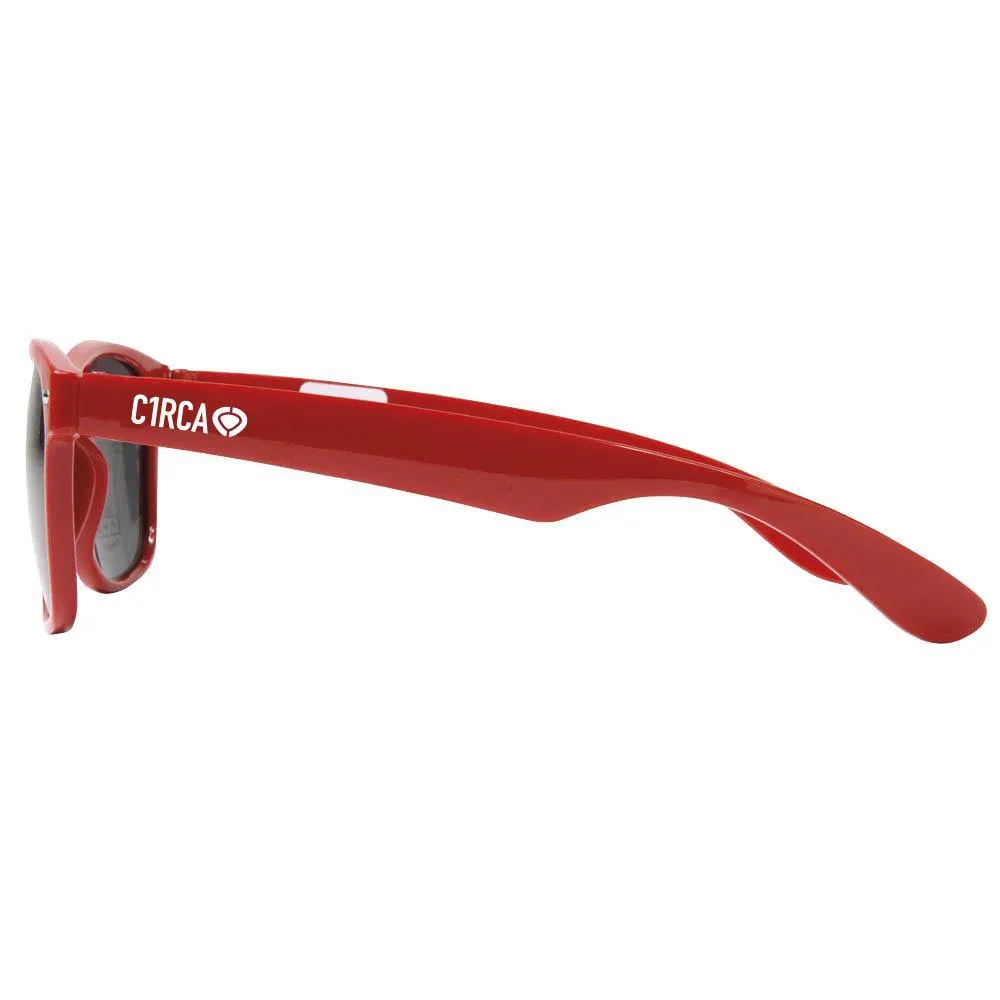 DIN ICON Sunglasses - Red