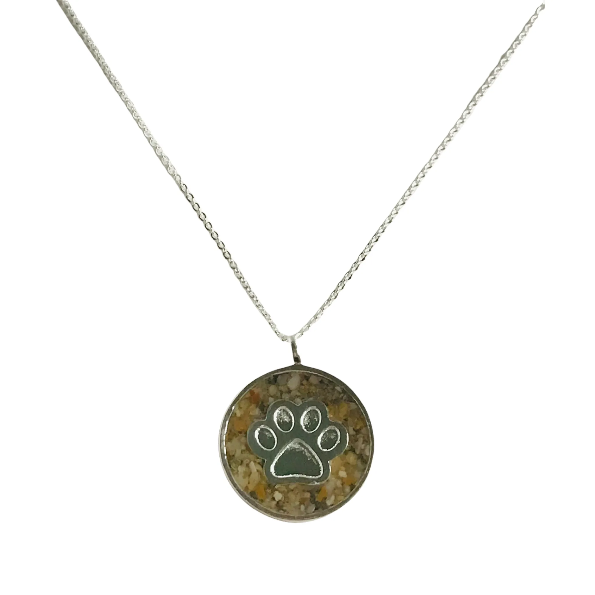 Dune Jewelry Paw Print Necklace