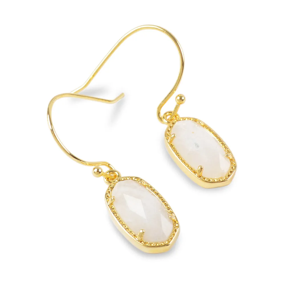 Echo Moonstone Vintage Gold Jewelry Set