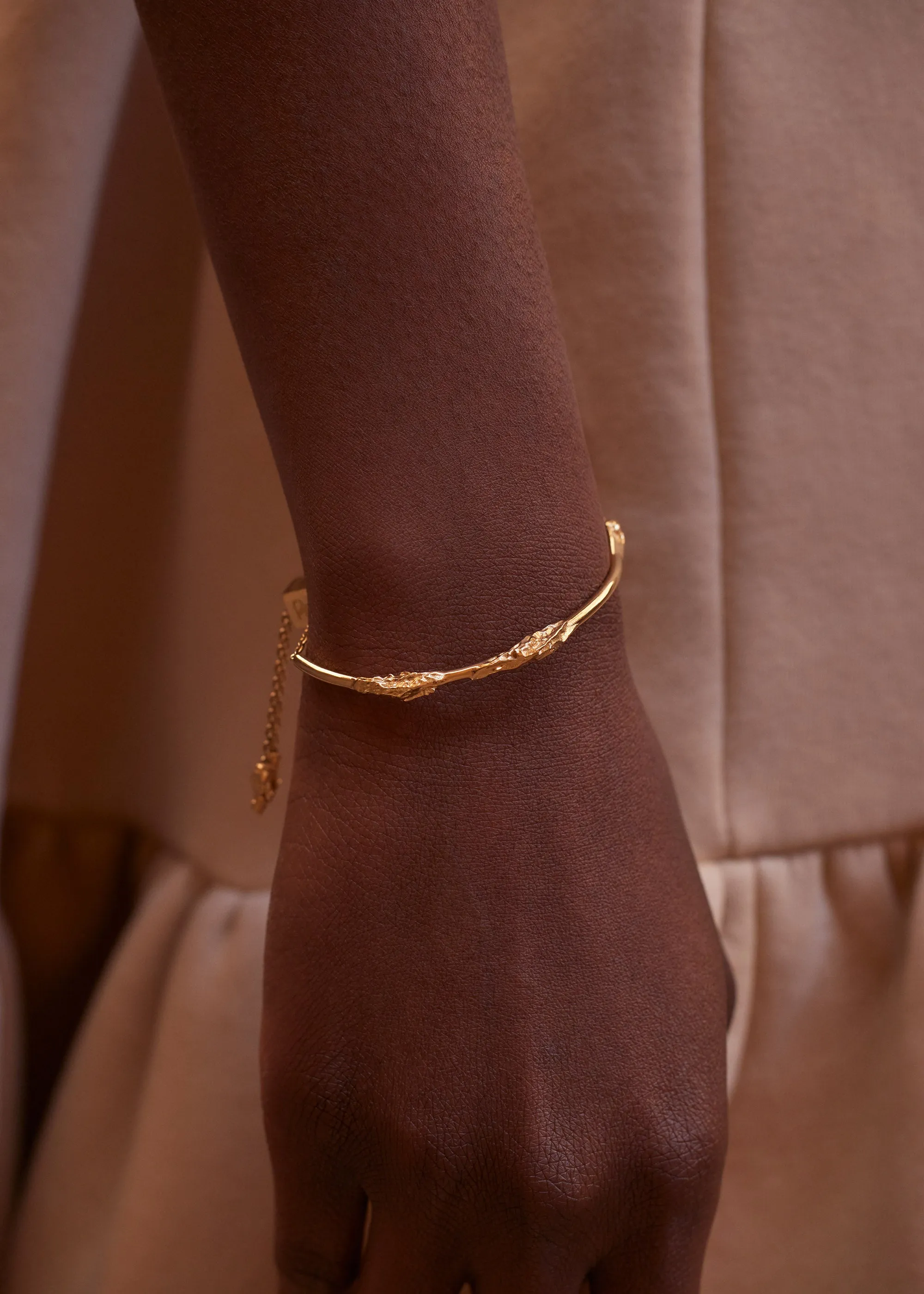 Eroz Bangle - 24K Gold Gilded