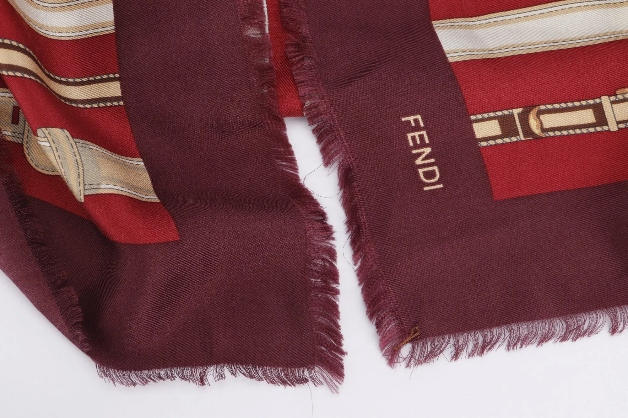 Fendi Square Scarf, no Box