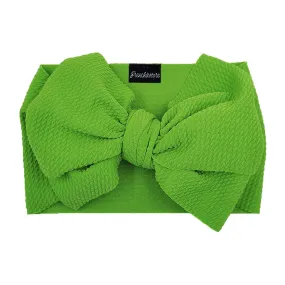 Frenchiestore Pet Head Bow | Green