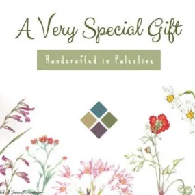 Gift Note | Wildflowers of Palestine Gift Note