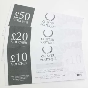 Gift Vouchers