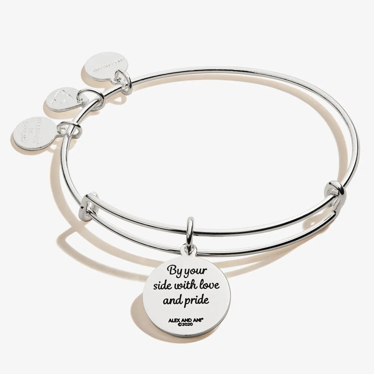 Granddaughter, 'By Your Side' Charm Bangle