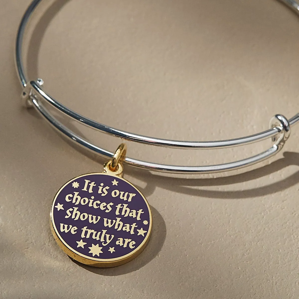 Harry Potter 'It's Our Choices' Charm Bangle