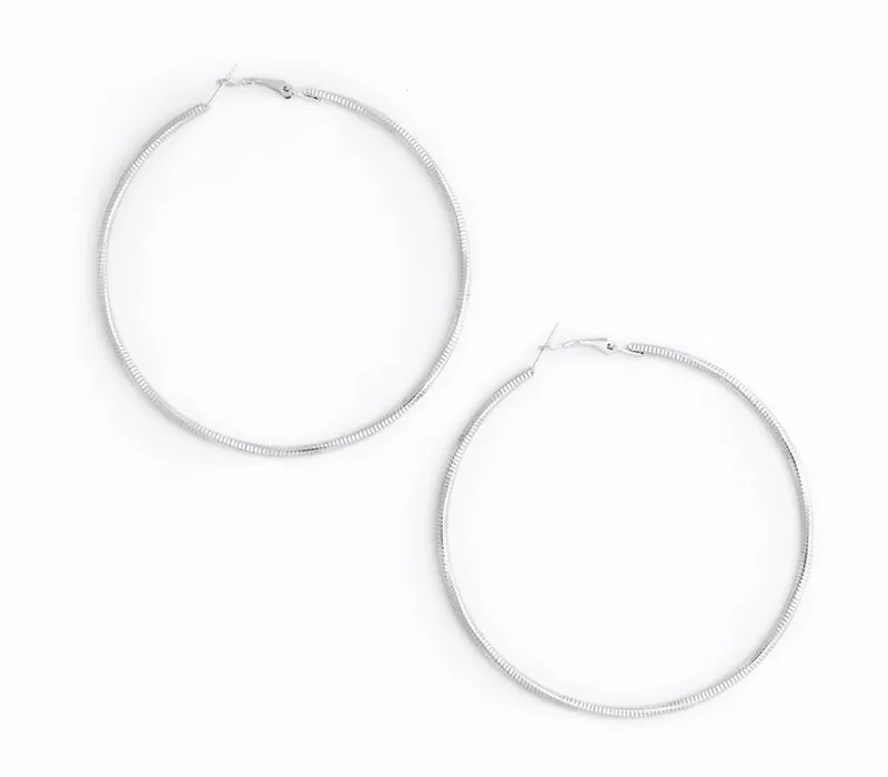 Hoop earrings