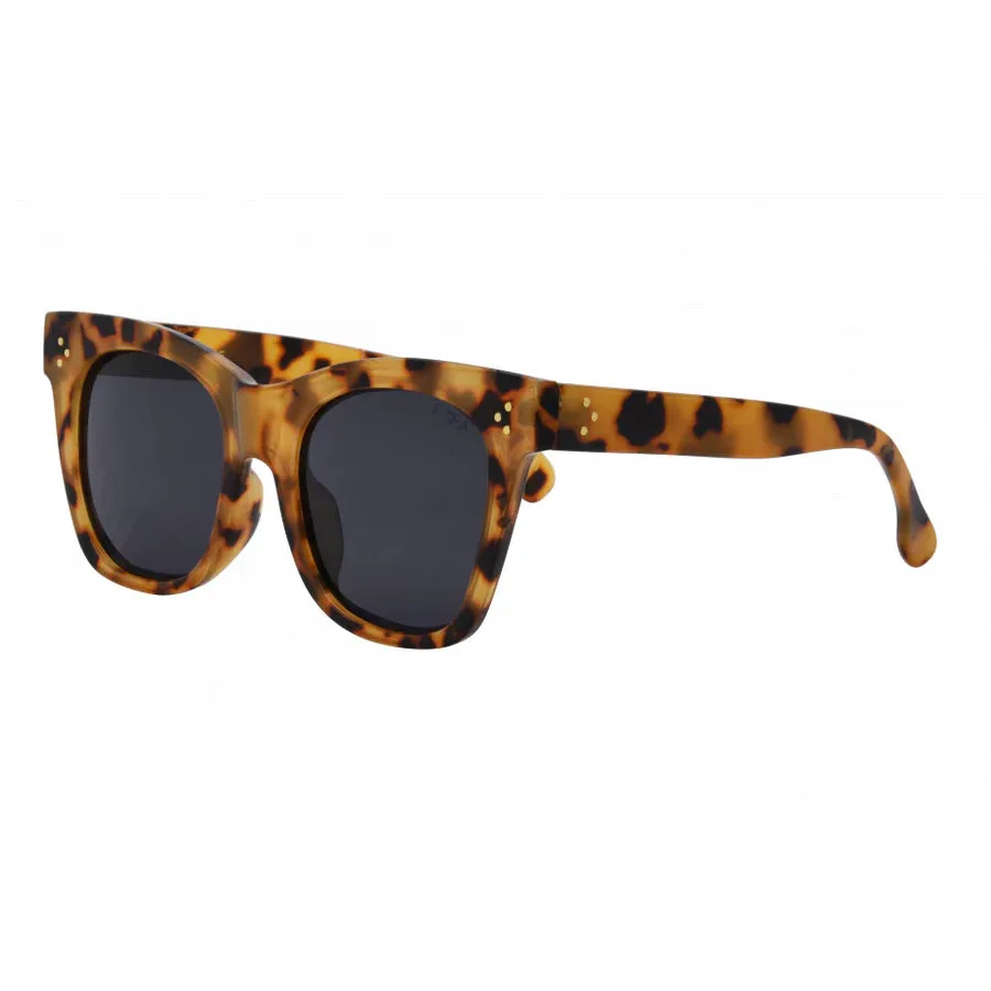 I SEA SUNGLASSES - Stevie Sunglasses in Yellow Tort/Smoke