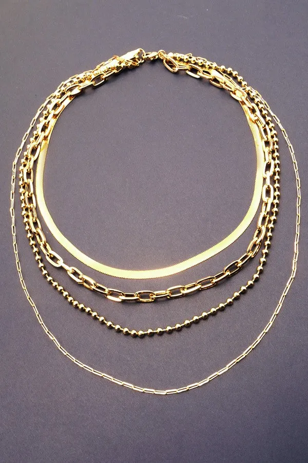 INTRIGUING CHAIN NECKLACE