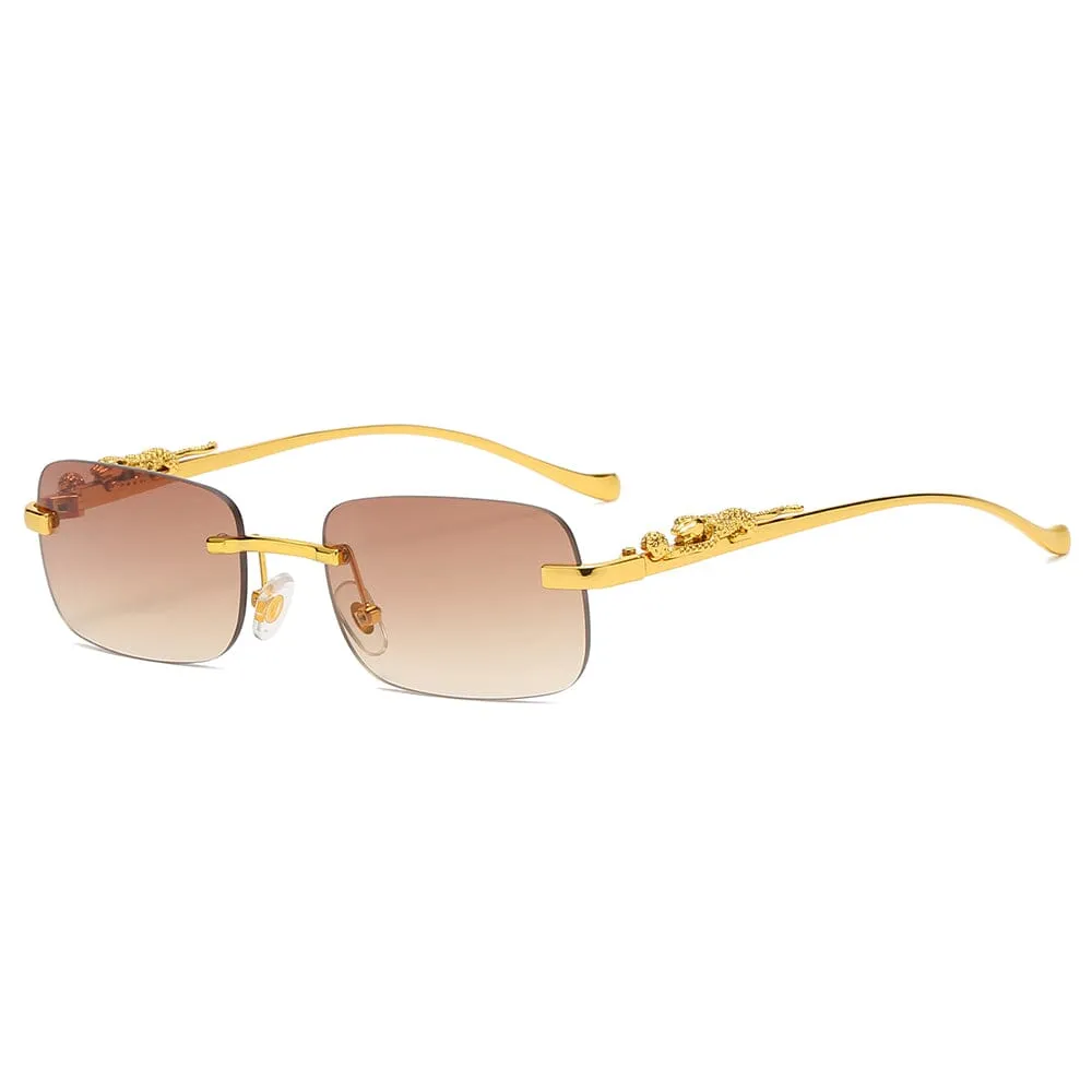 Jaguars X - Gold & Tea Sunglasses