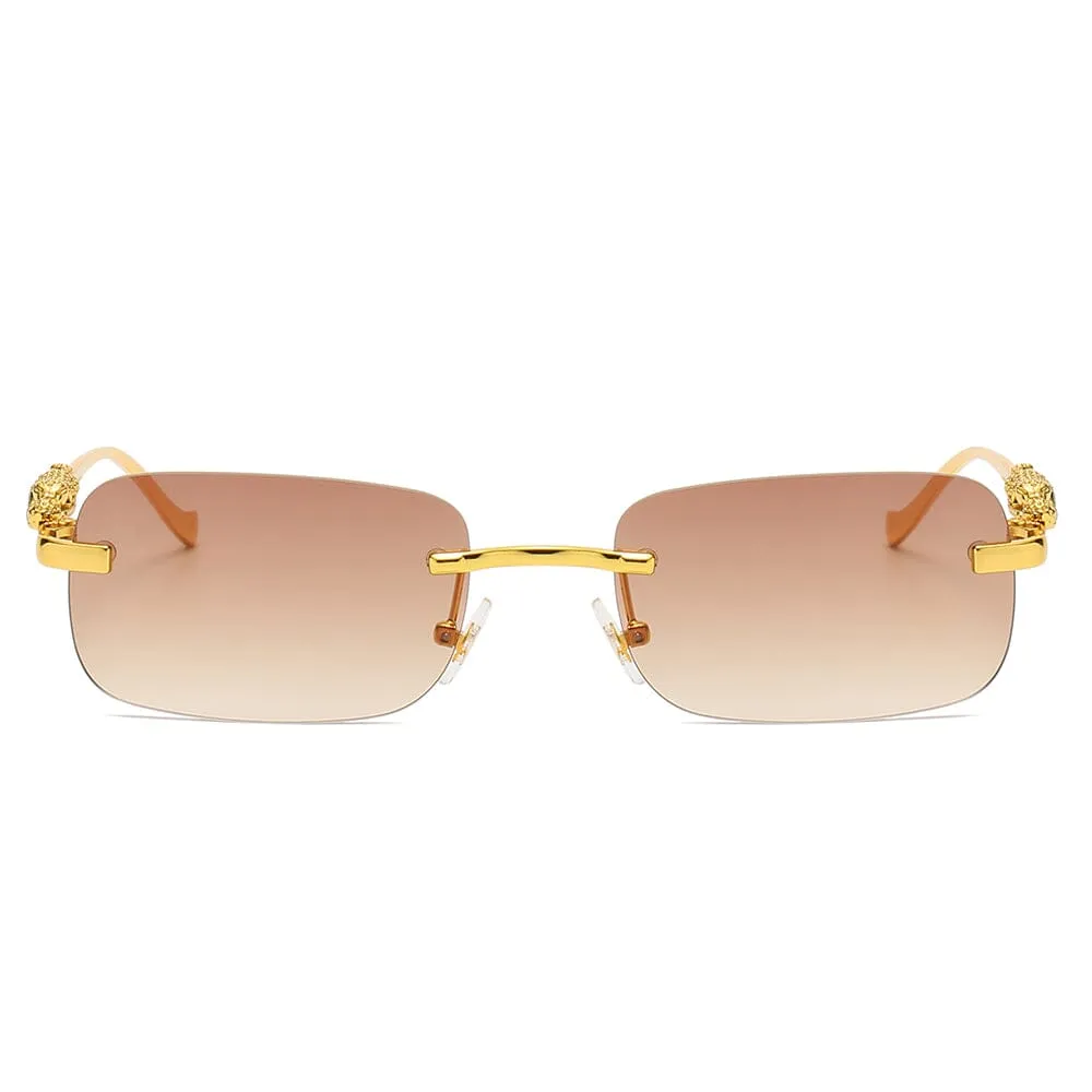 Jaguars X - Gold & Tea Sunglasses