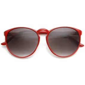 Large Round Key Hole Sunglasses